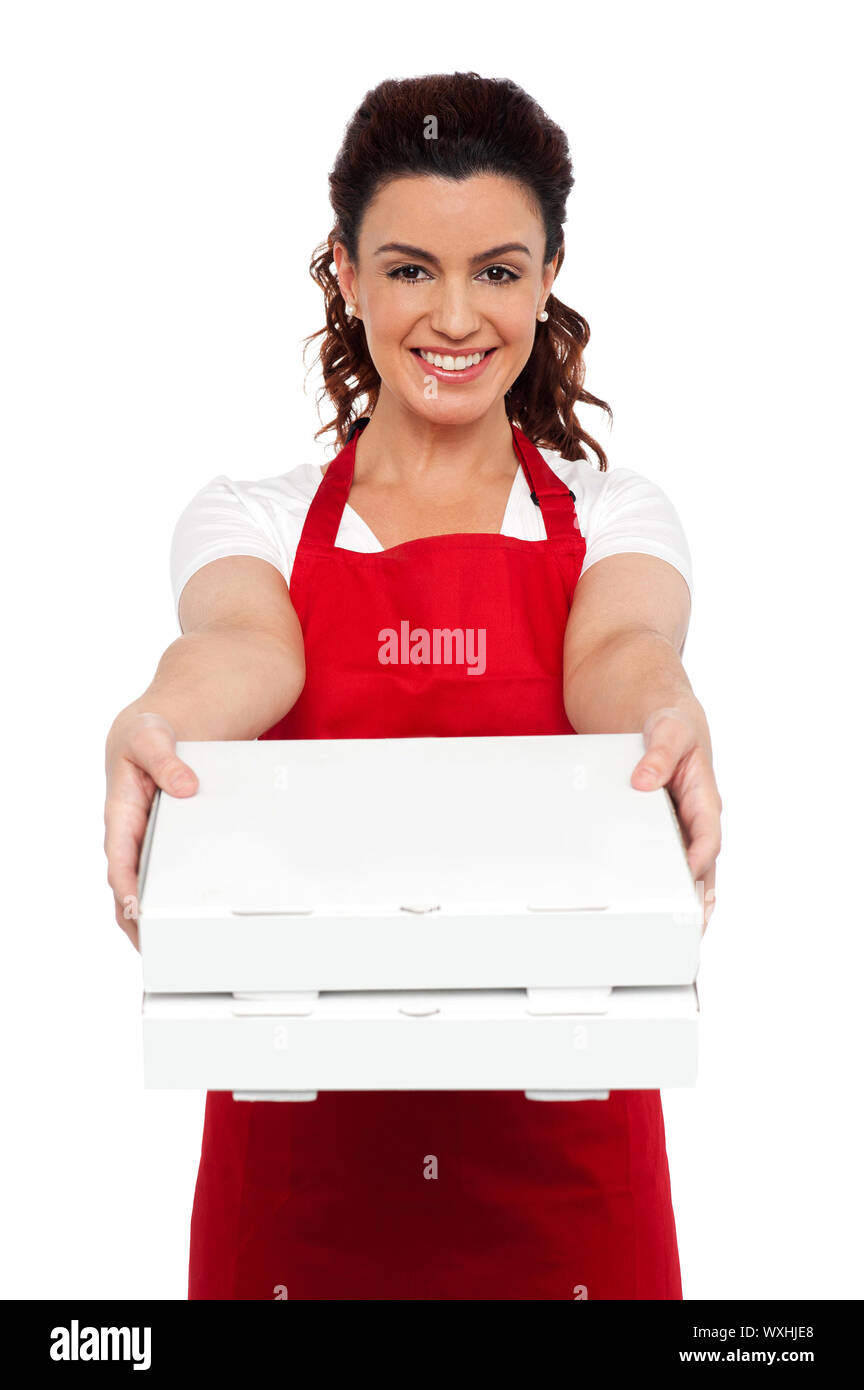 Here is your order sir. Hot pizza at your doorstep. Enjoy your meal