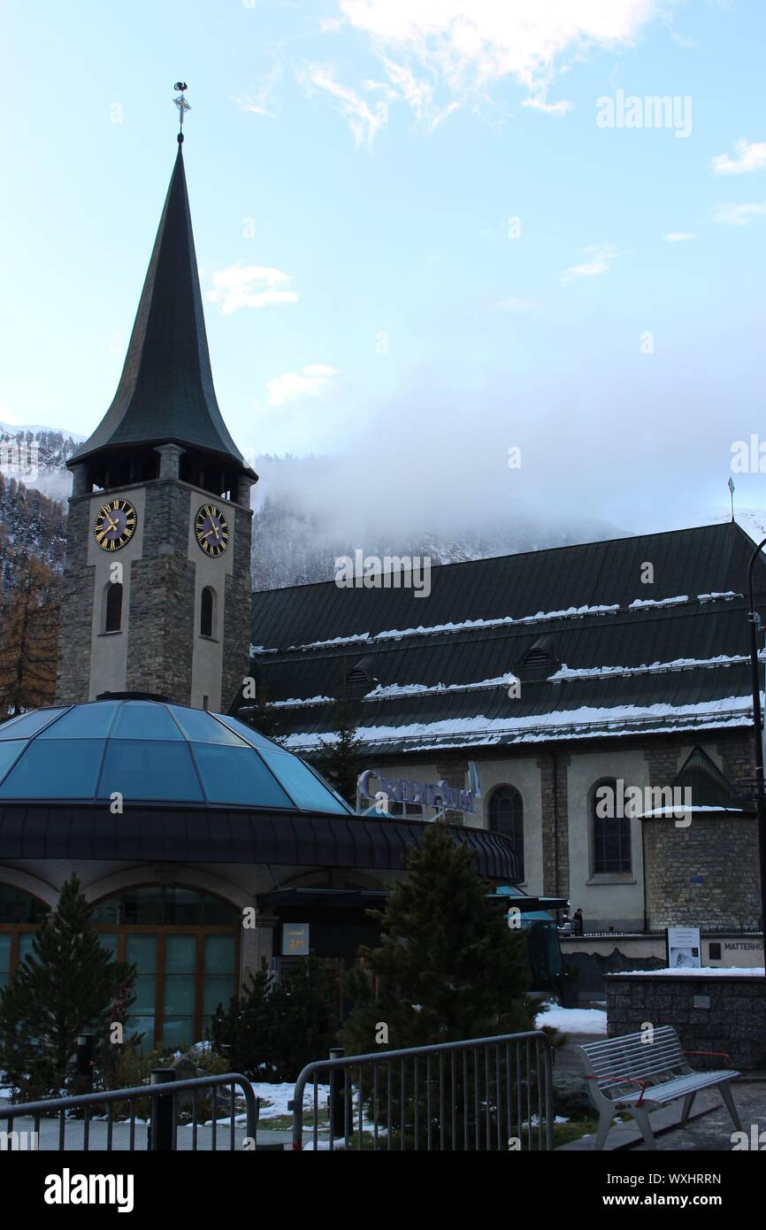 Winter in Zermatt Stock Photo - Alamy