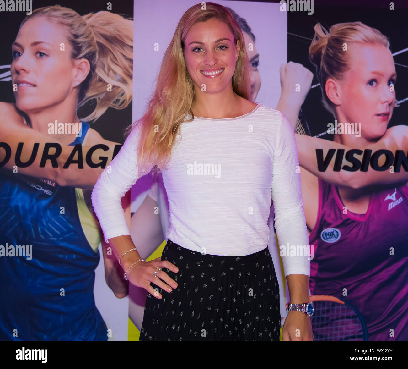 Angelique Kerber of Germany at the Players Party of the 2019 Qatar ...