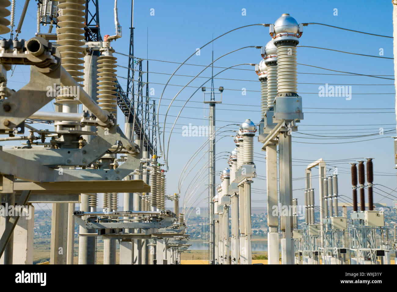 Sf6 Circuit Breaker In Substation