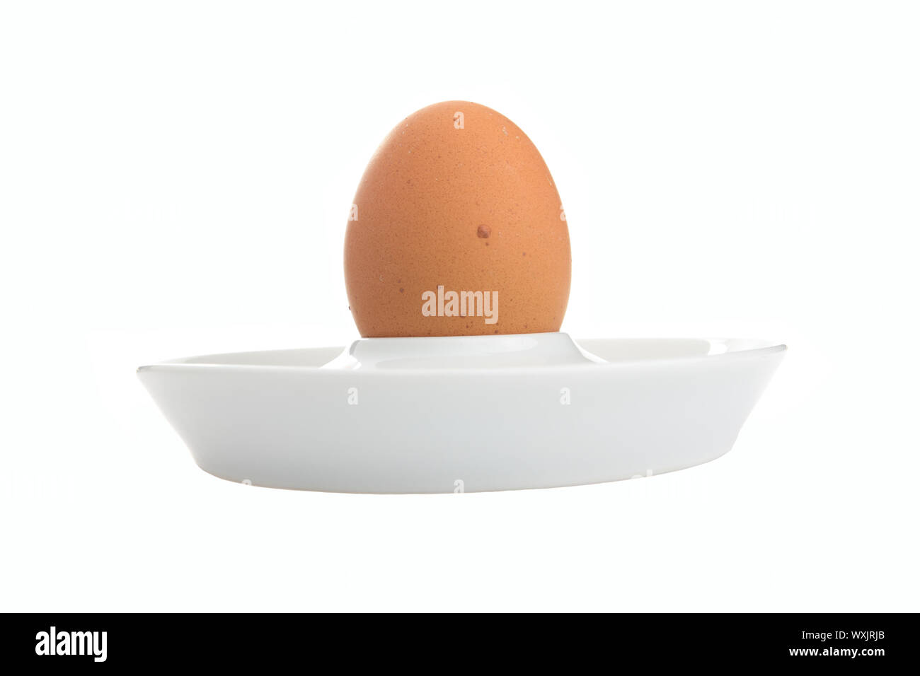 Chicken egg isolated on white background Stock Photo - Alamy