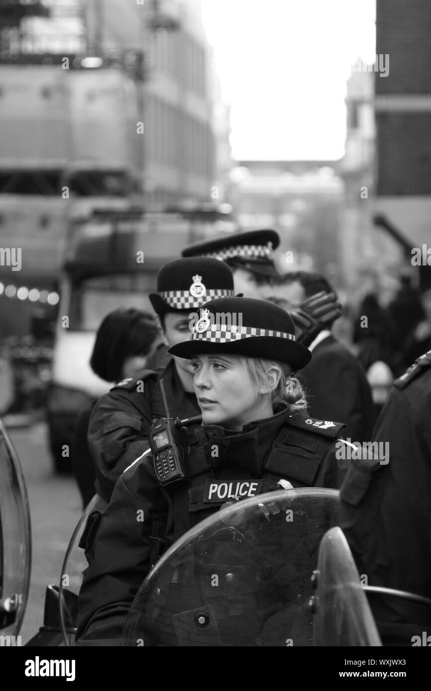 Police equipment Black and White Stock Photos & Images - Alamy