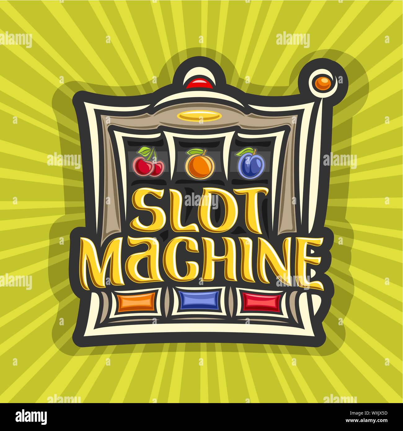 Slot Lettering Casino monte carlo logo Stock Vector Images - Alamy