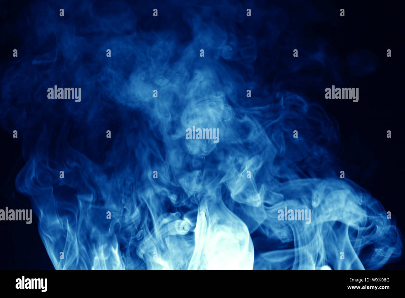 light smoke abstract background in dark Stock Photo - Alamy