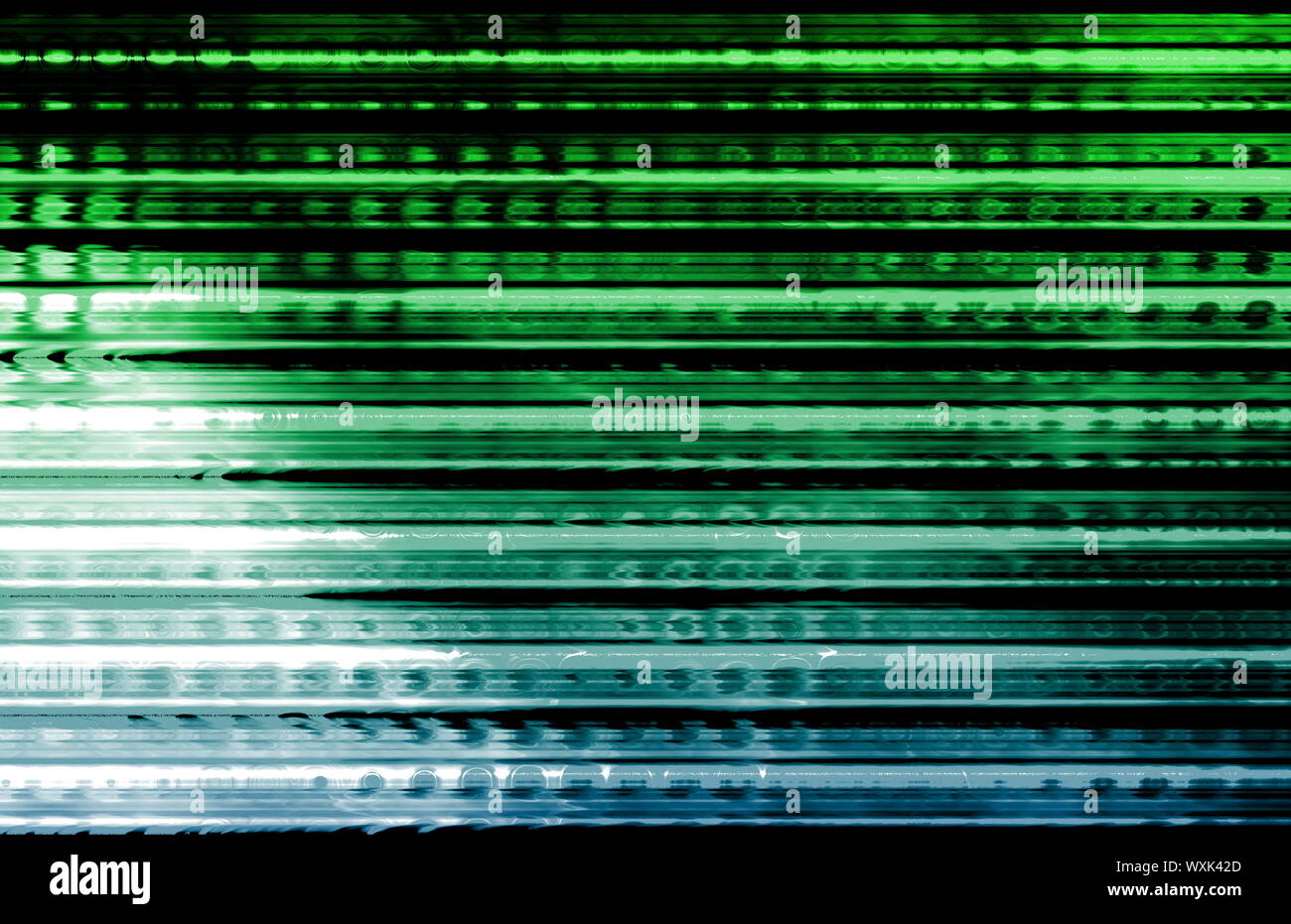 Futuristic Technology Data Flow as Art Abstract Stock Photo