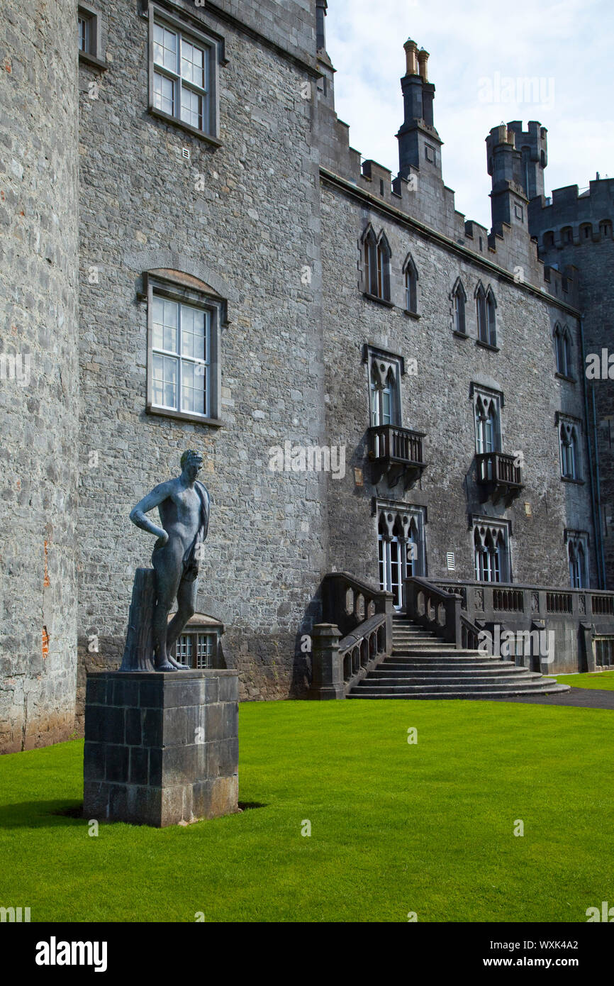 Castillo de Kilkenny. Ciudad de Kilkenny. Condado de Kilkenny. Sureste de Irlanda. Stock Photo