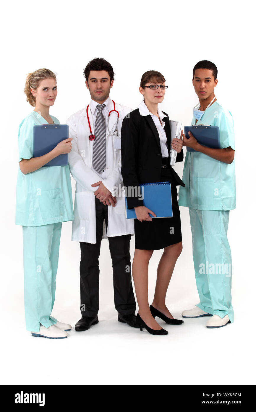 Hospital team hi-res stock photography and images - Alamy