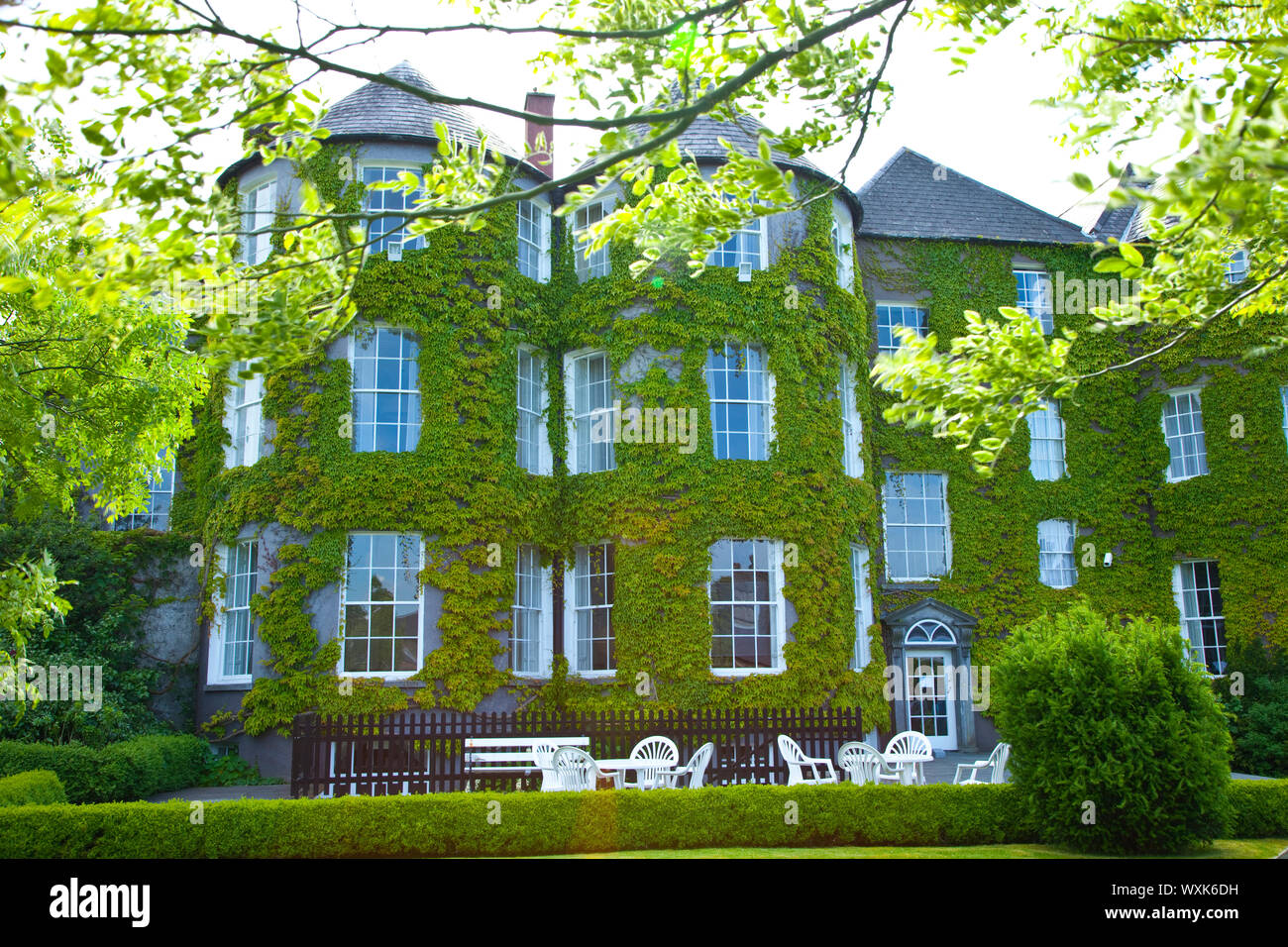 Mansión Butler House. Ciudad de Kilkenny. Condado de Kilkenny. Sureste de Irlanda. Stock Photo