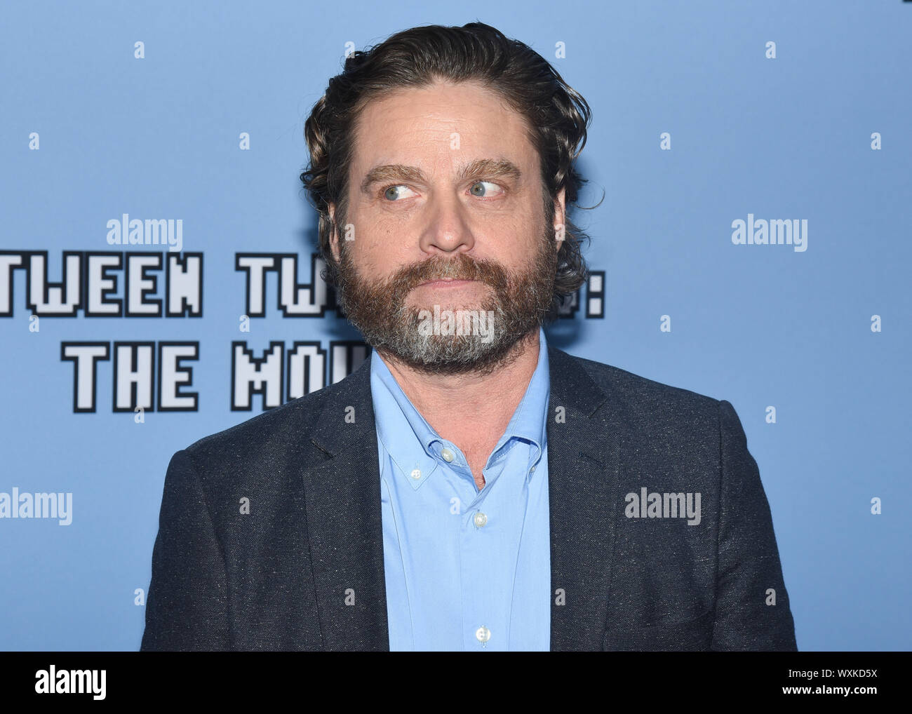 September 16, 2019, Hollywood, California, USA Zach Galifianakis