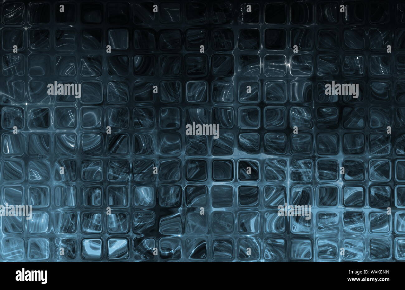 Blue Simple Clean Background Abstract in Grid Stock Photo