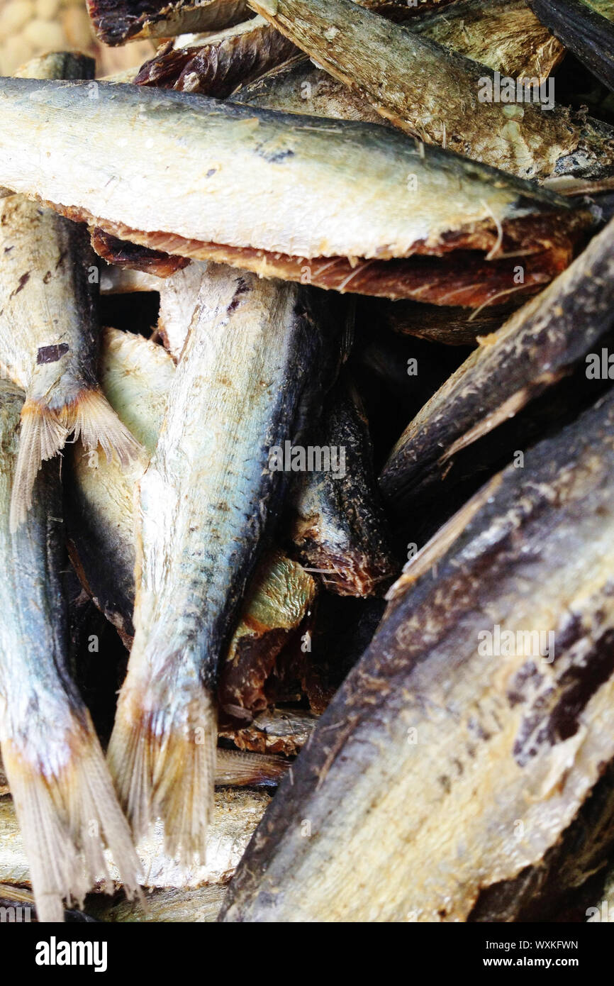 dry salted fish Stock Photo Alamy