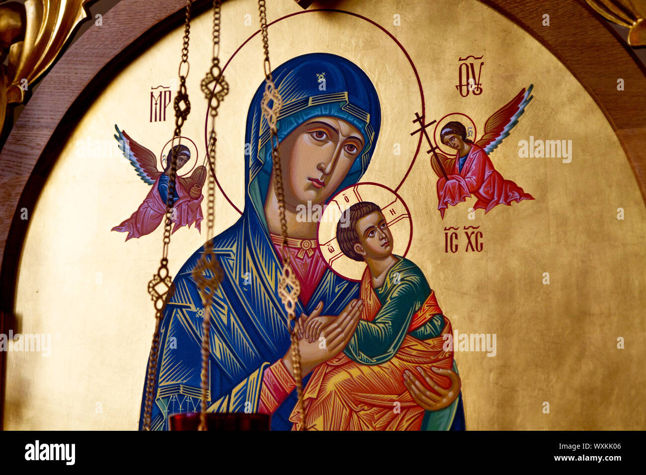 Icon of the Mother of Perpetual Help. Convent of the Holy Trinity in