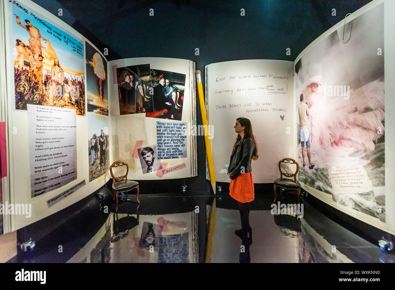 London, UK. 17th Sep, 2019. At the heart of the exhibition are 10 major ...