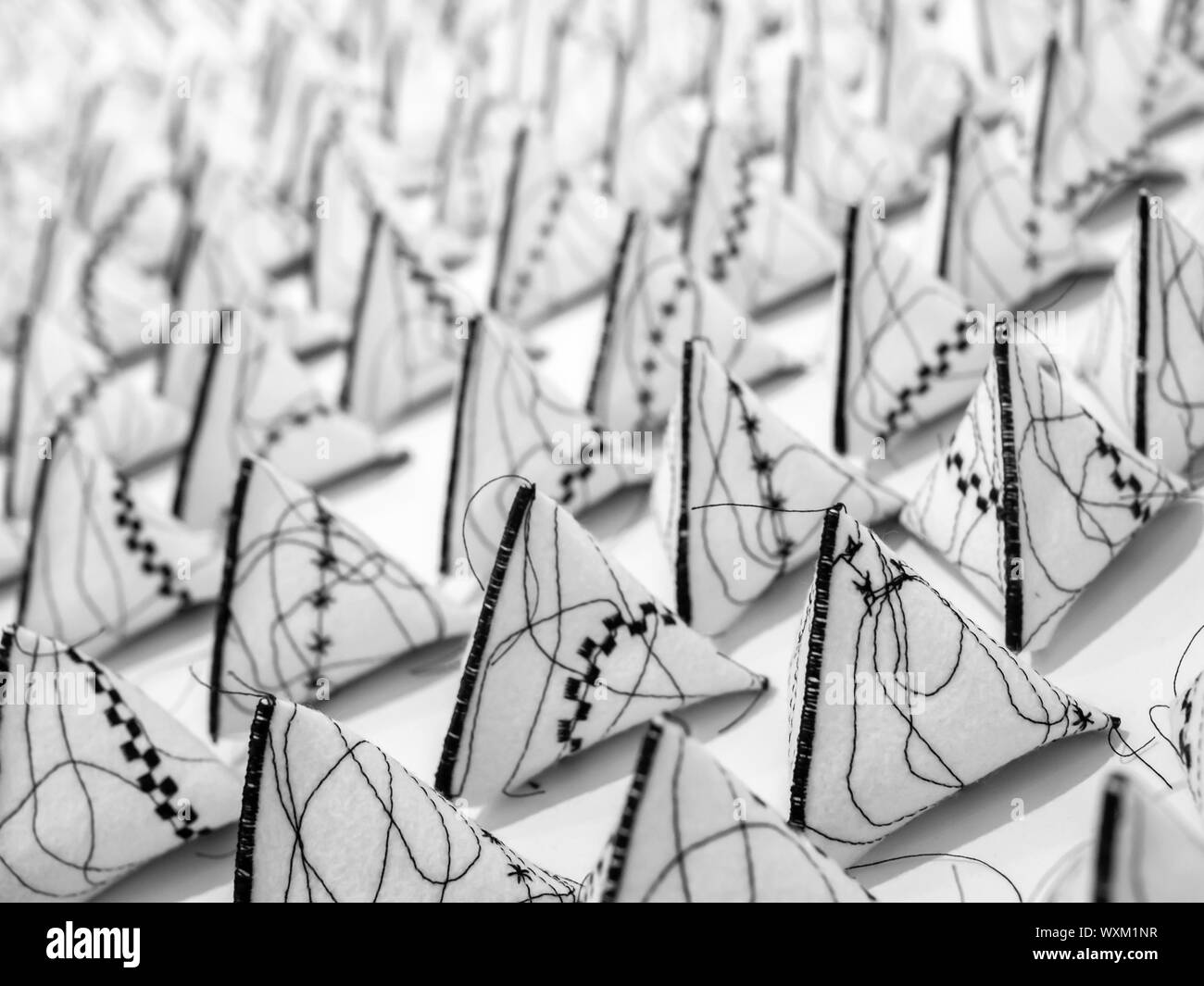 Triangular pyramids hi-res stock photography and images - Alamy