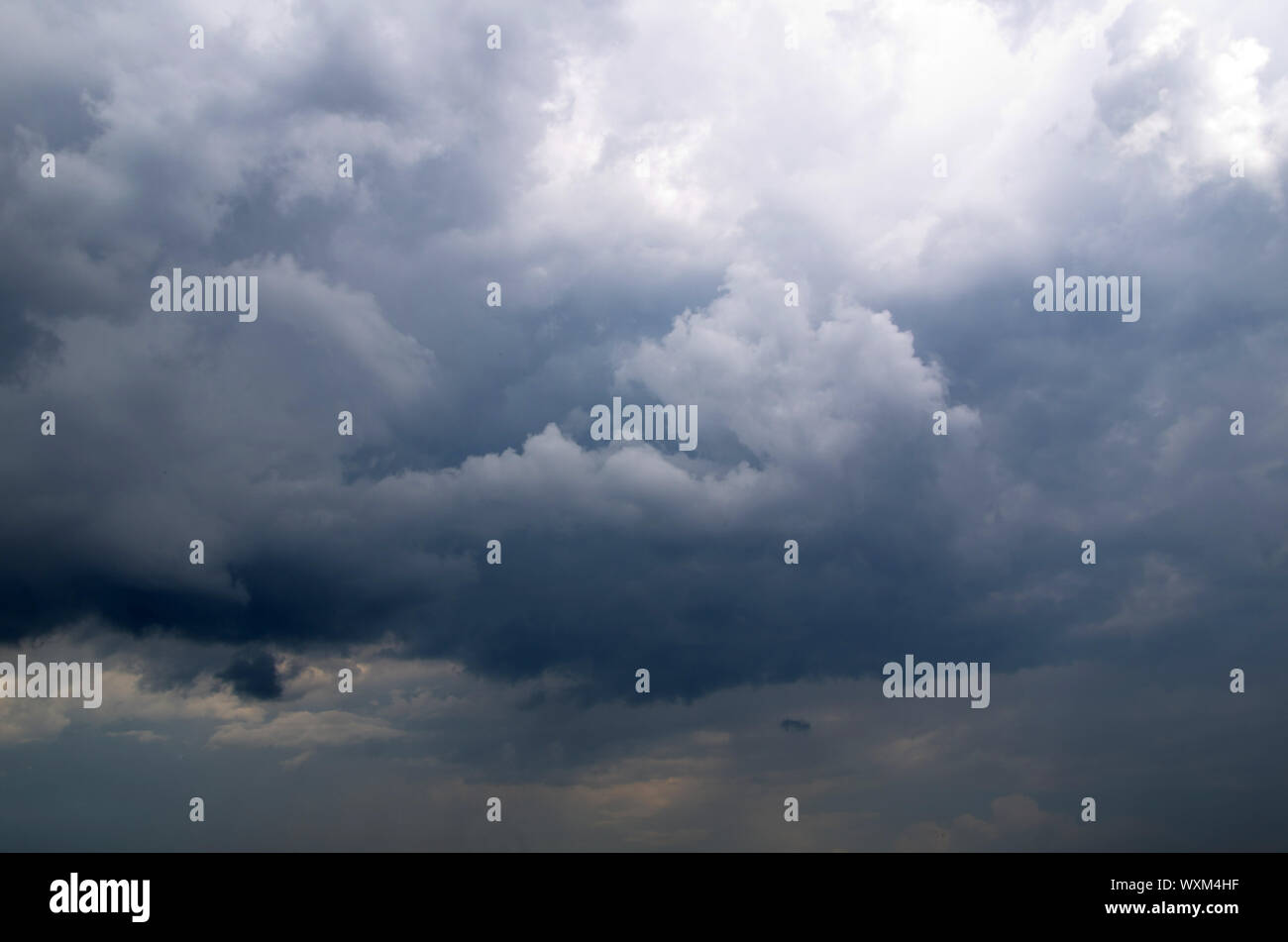 cloudy sky before the storm Stock Photo - Alamy