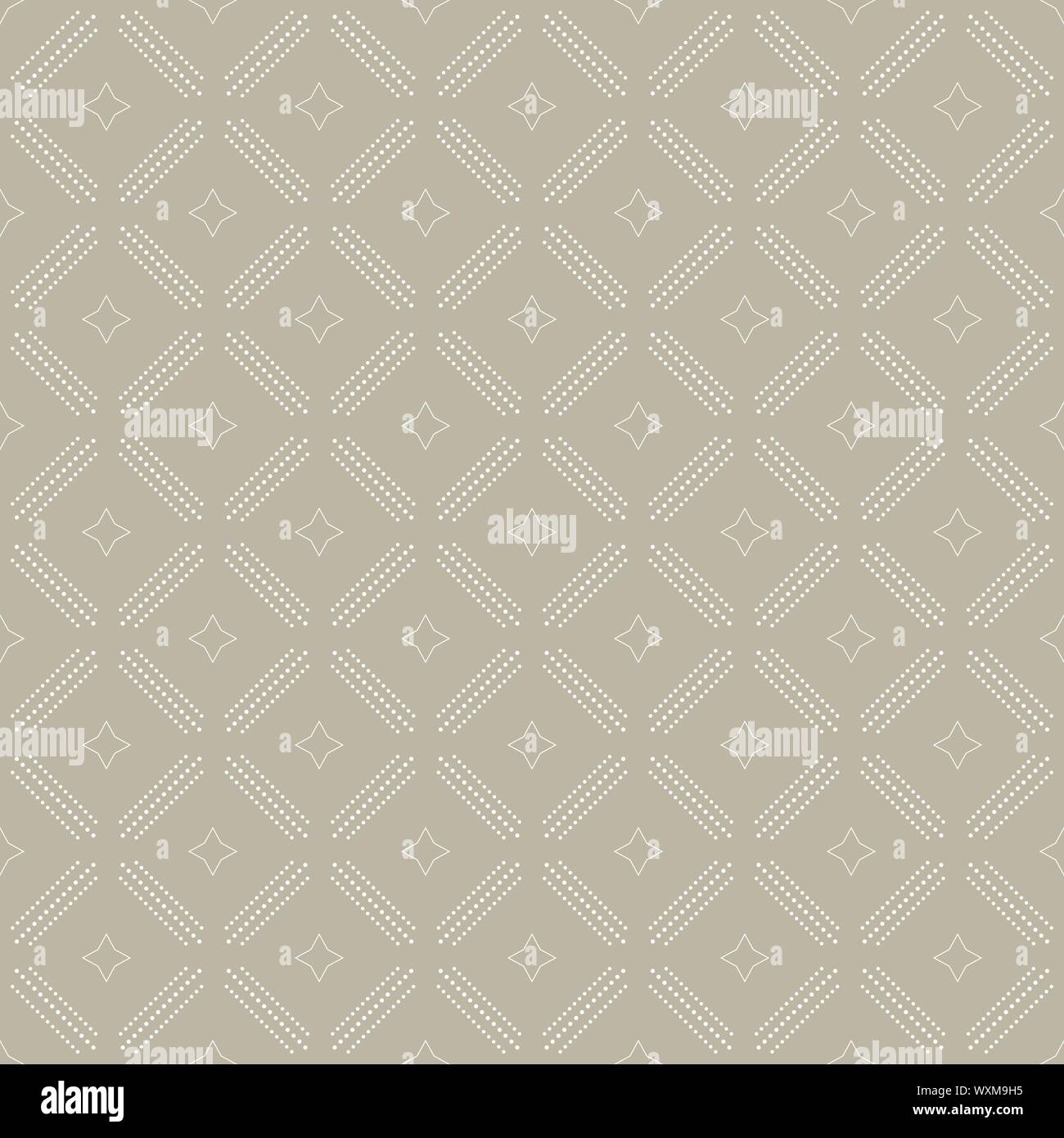 Modern Vector Seamless Pattern Stock Vector