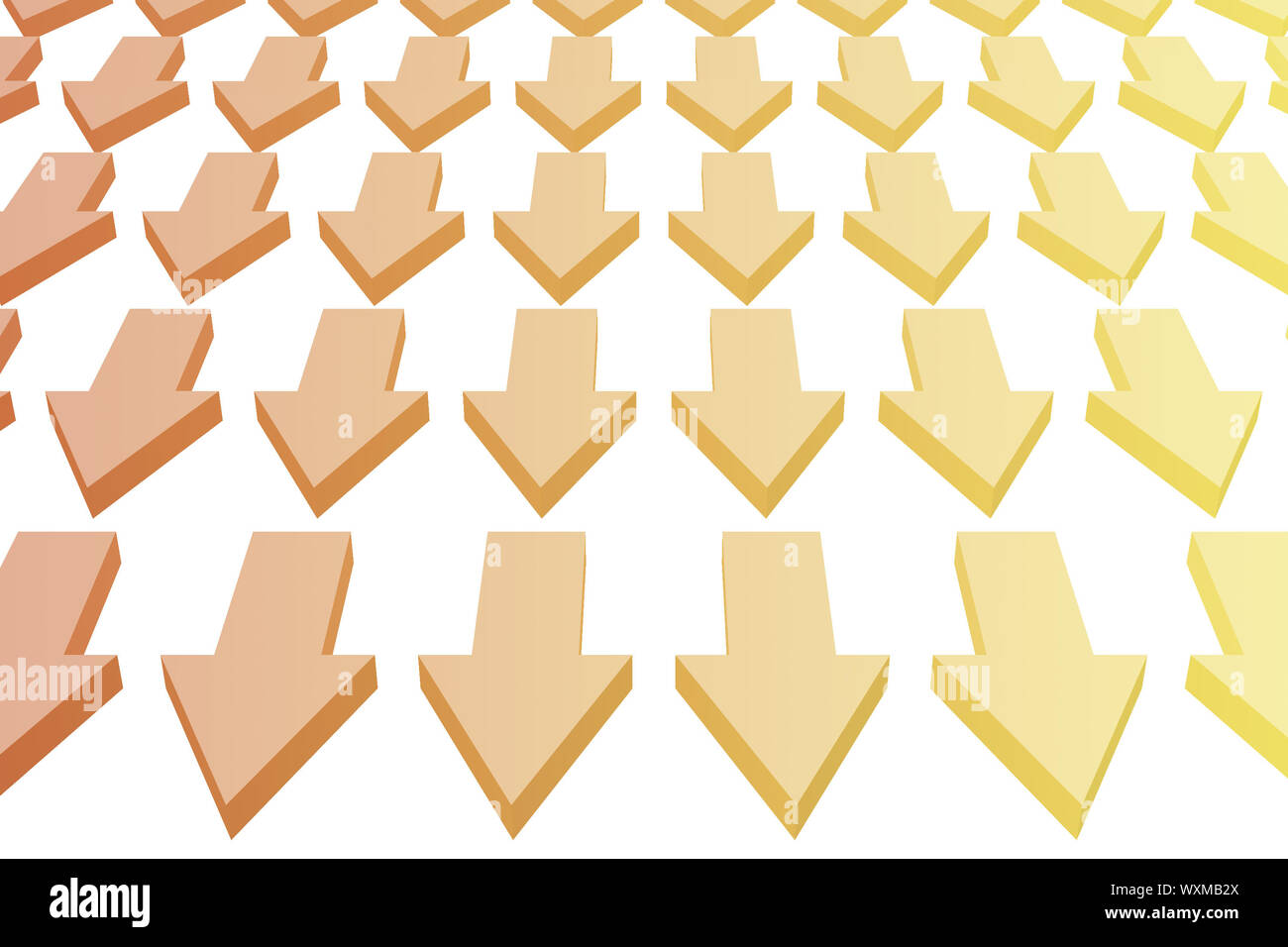 Economic Decline as a Abstract Background Art Stock Photo - Alamy