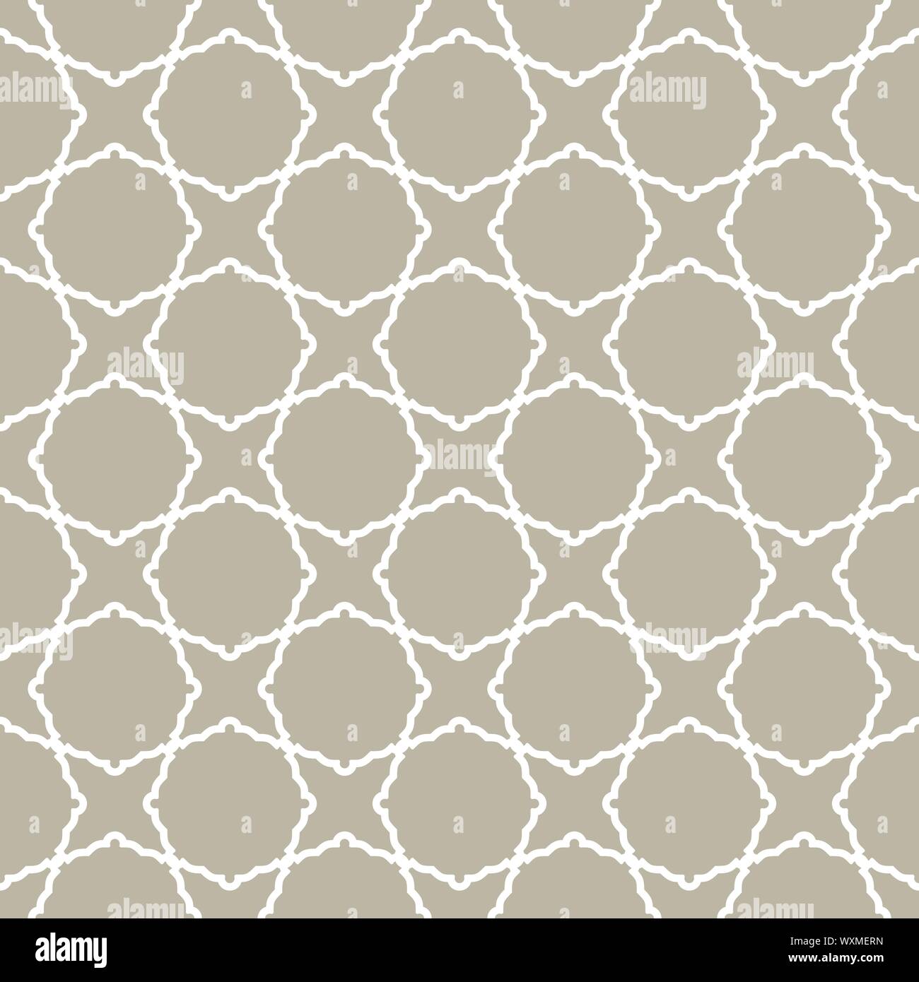 Seamless Vector Pattern in Arabian Style Stock Vector