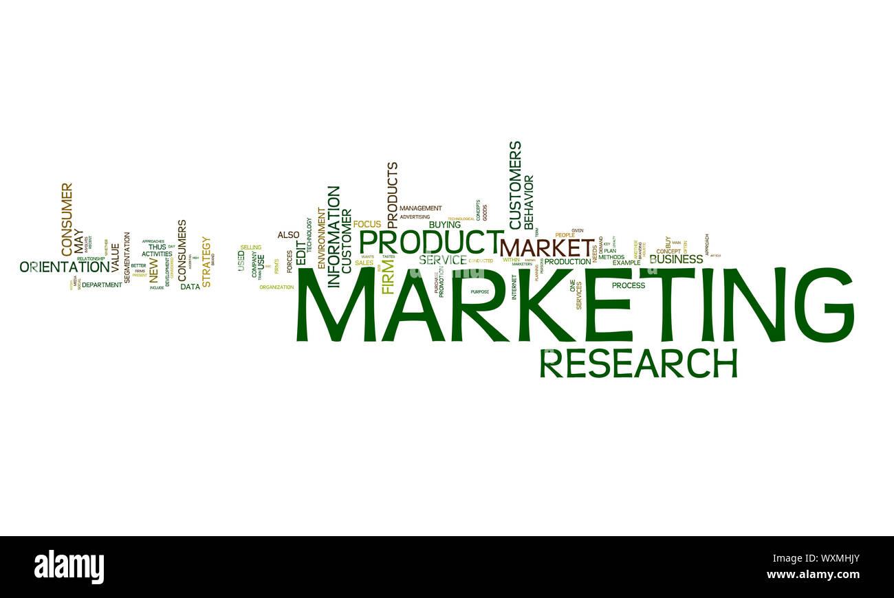An image of nice marketing text cloud Stock Photo