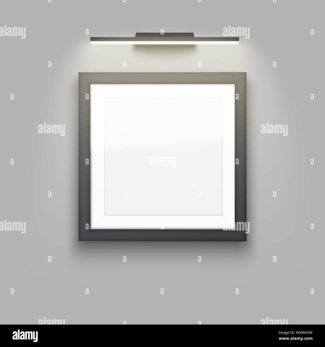 Sample Picture Square Frame With Led Light Gallery Interior