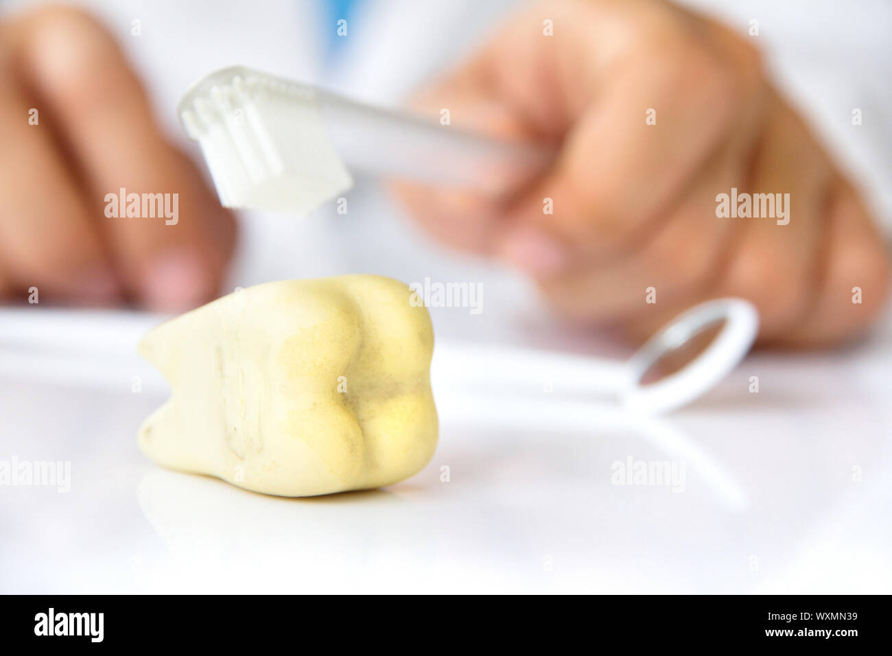 dental hygiene concept Stock Photo