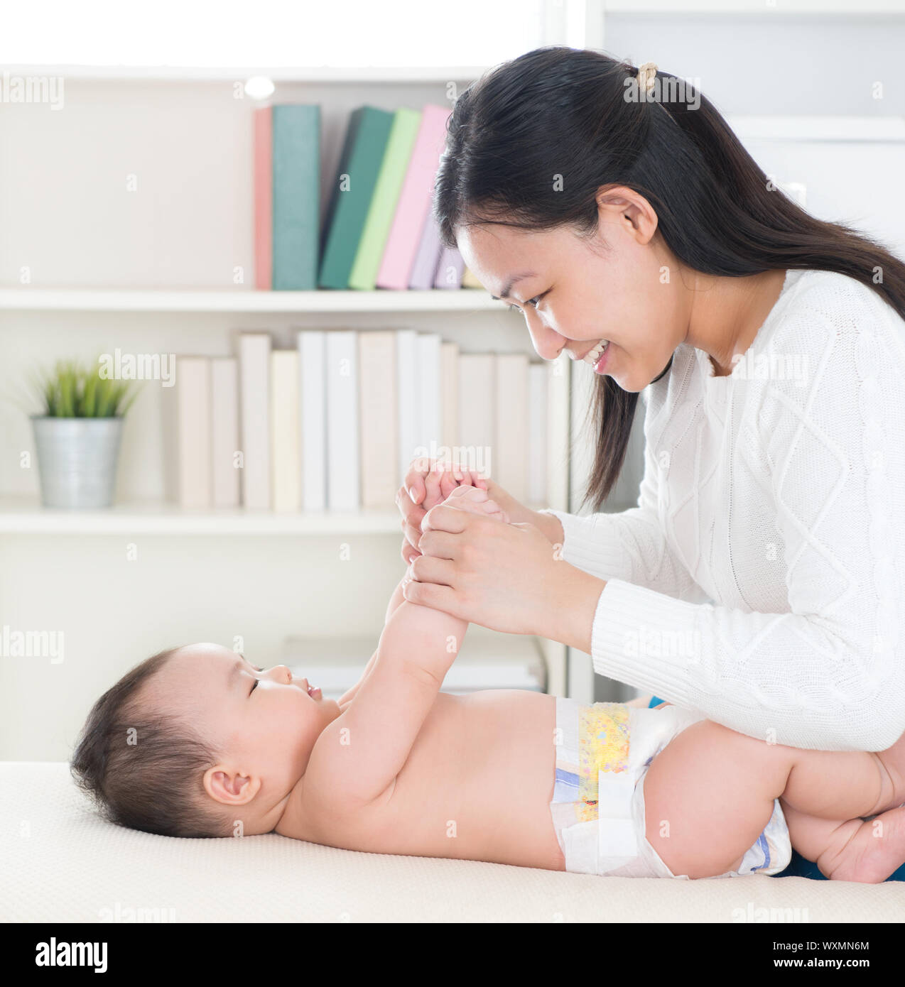 Asian Diaper Girl