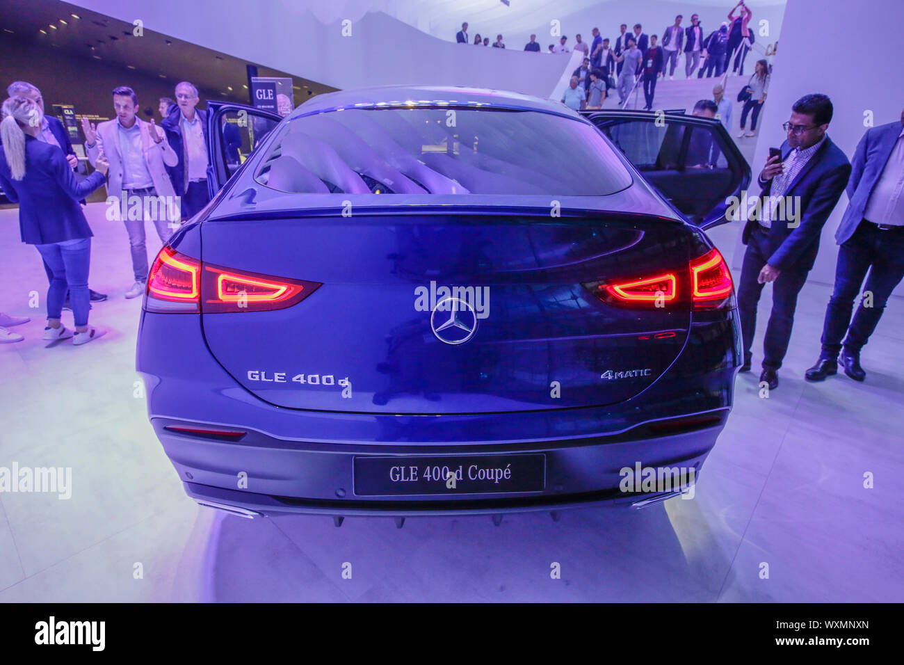 The German Car Manufacturer Mercedes Benz Displays The