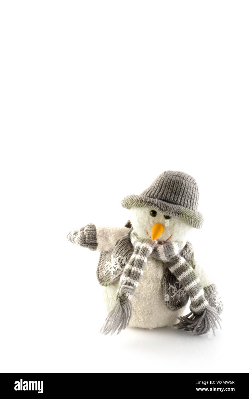 snowman in wintertime Stock Photo - Alamy