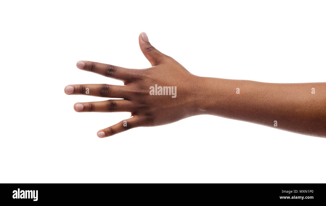Female hand five fingers hi-res stock photography and images - Alamy