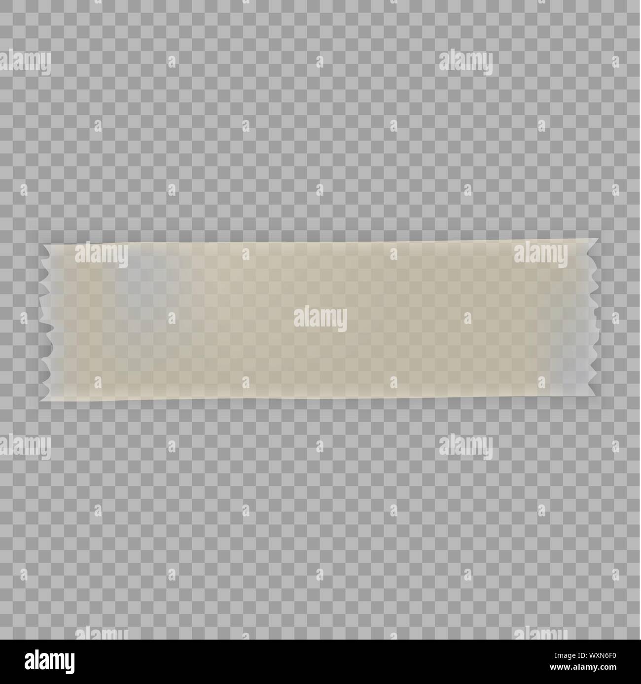 Sticky Tape Ripped Realistic sticky tape with shadow isolated on transparent background ...