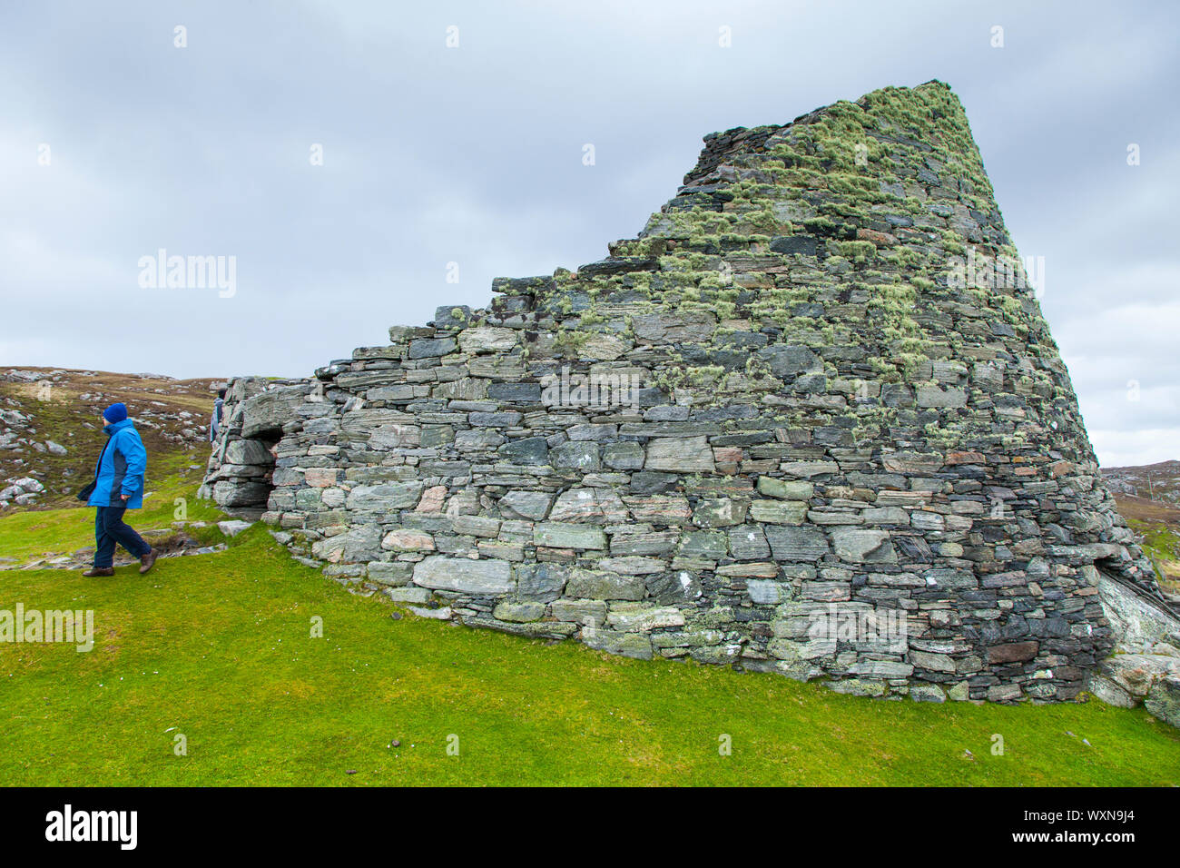 Monumento Neolítico Broch de Carloway. Isla Lewis. Outer Hebrides. Escocia. UK Stock Photo