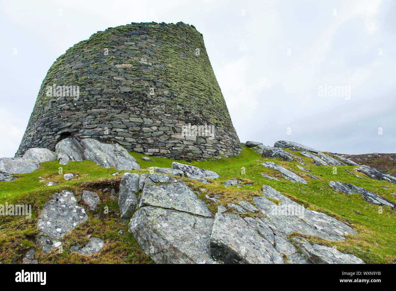 Monumento Neolítico Broch de Carloway. Isla Lewis. Outer Hebrides. Escocia. UK Stock Photo