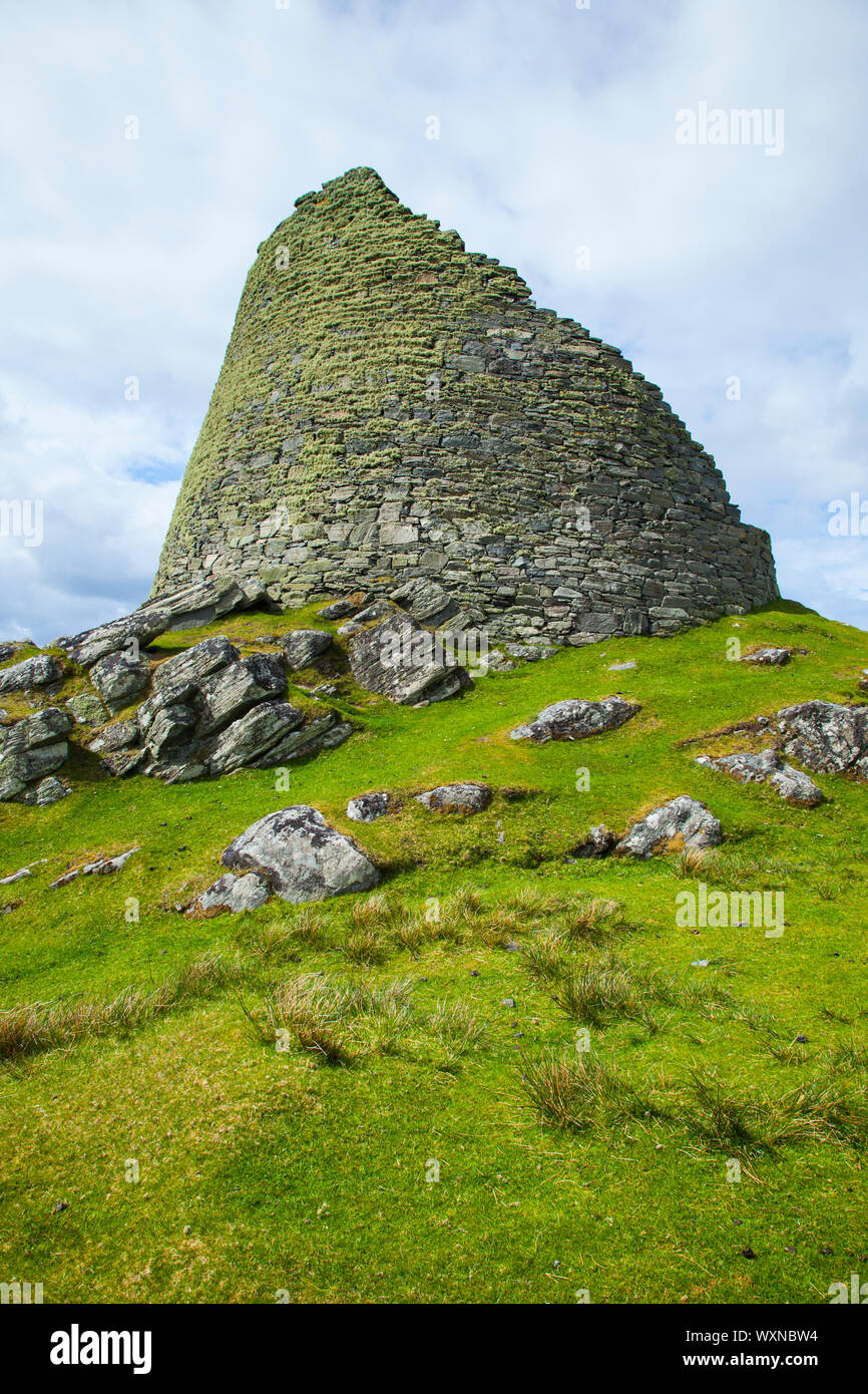 Monumento Neolítico Broch de Carloway. Isla Lewis. Outer Hebrides. Escocia. UK Stock Photo