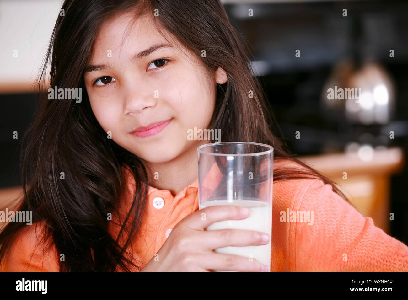 Young Biracial Girl Stock Photos Young Biracial Girl Stock