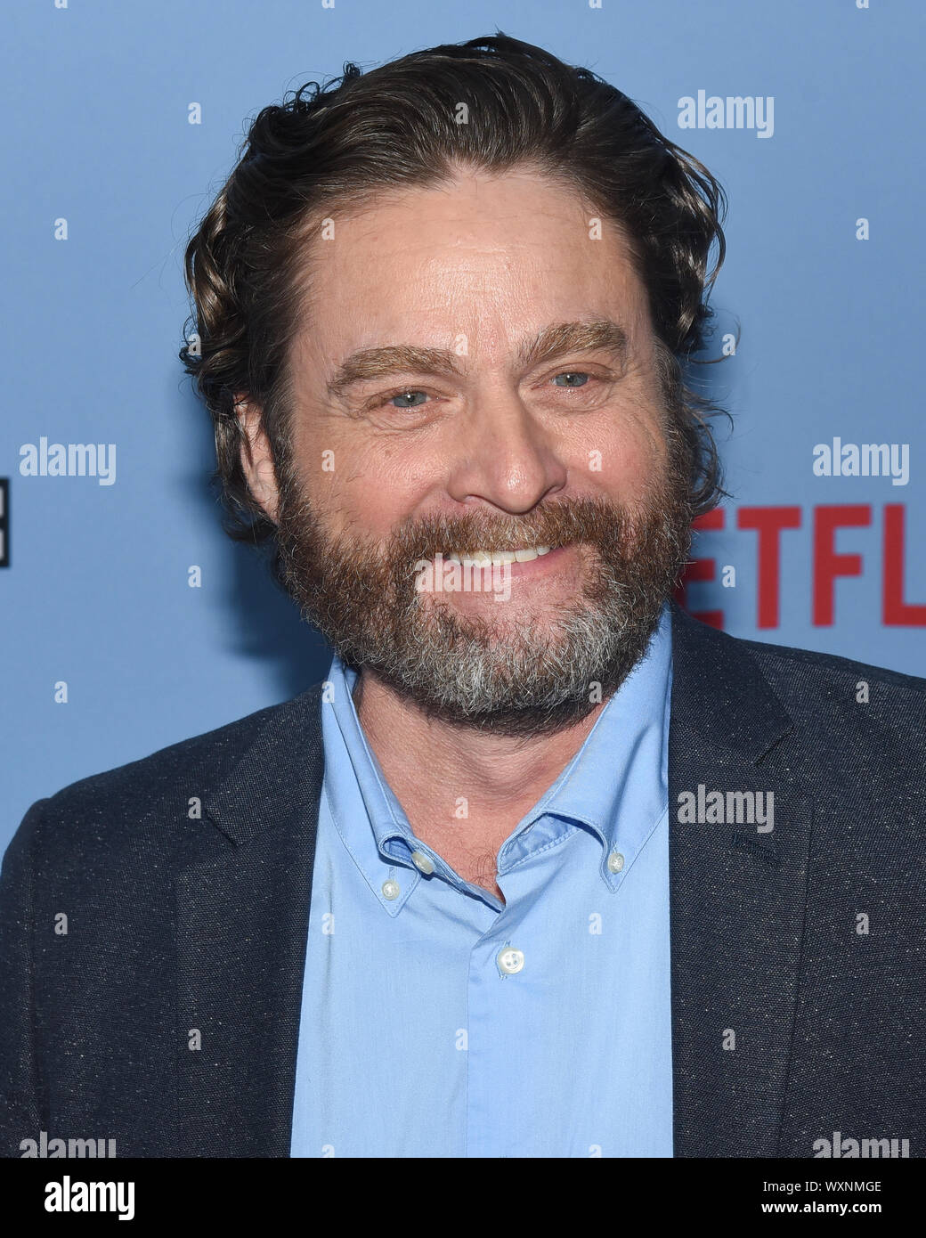 Hollywood, California, USA. 16th Sep, 2019. Zach Galifianakis. Netflix