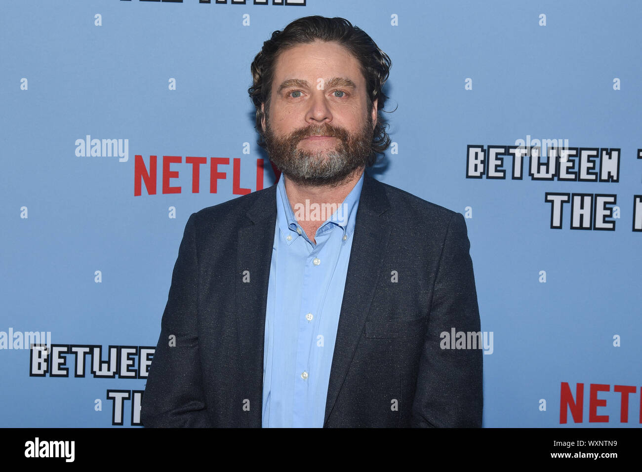 Zach galifianakis between two ferns hires stock photography and images