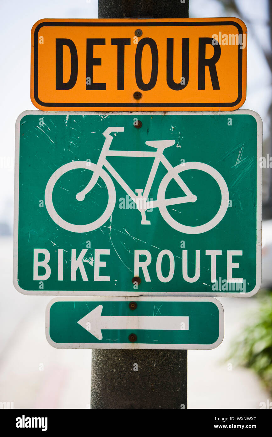 Bike Route Sign Stock Photo Alamy bike-route-sign-stock-photo-alamy