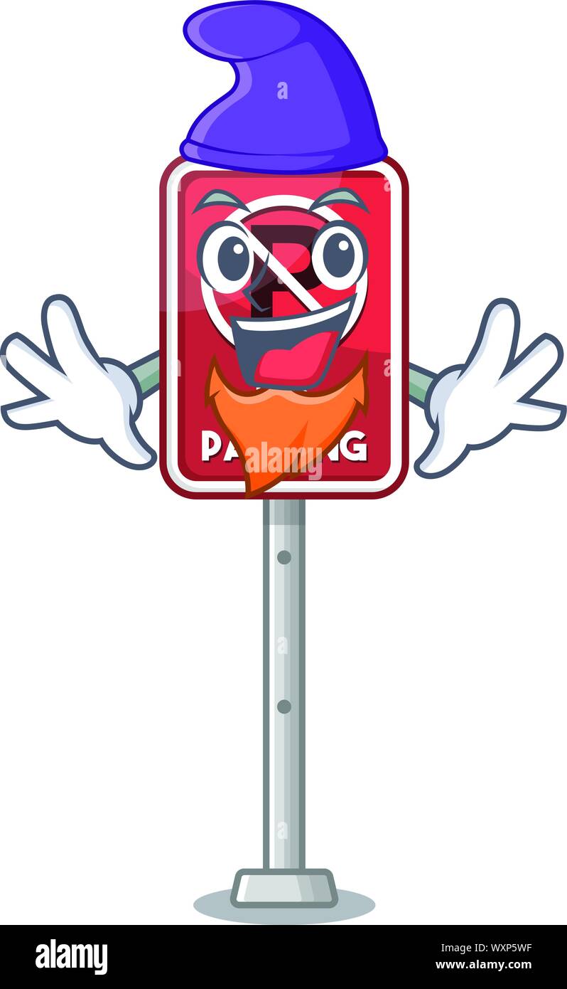 Elf no parking mascot shaped on cartoon Stock Vector Image & Art - Alamy