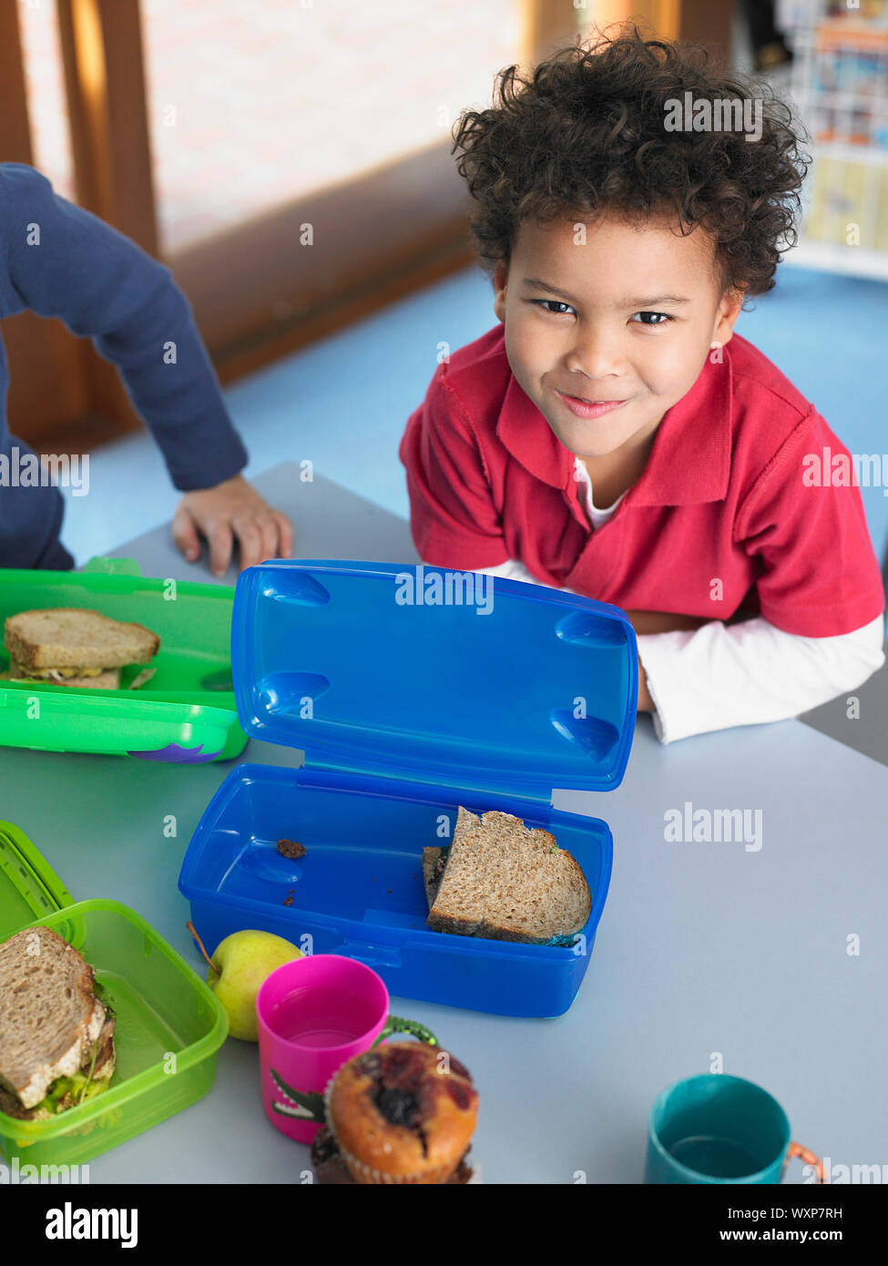 School lunch room from above hires stock photography and images Alamy