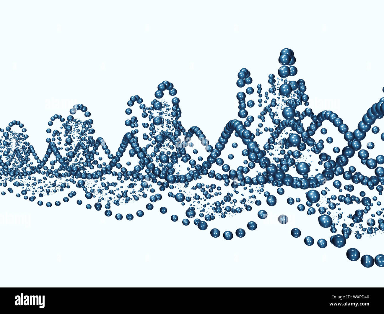 Pure Geometry series. Background of blue spiral elements for your ...