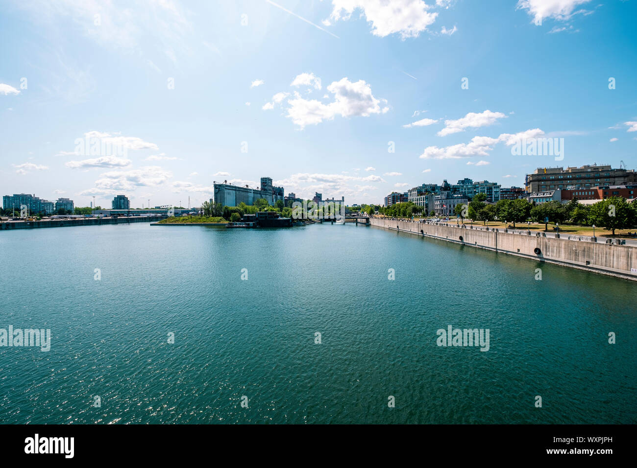Montreal Cruise Terminal, Quebec Stock Photo Alamy