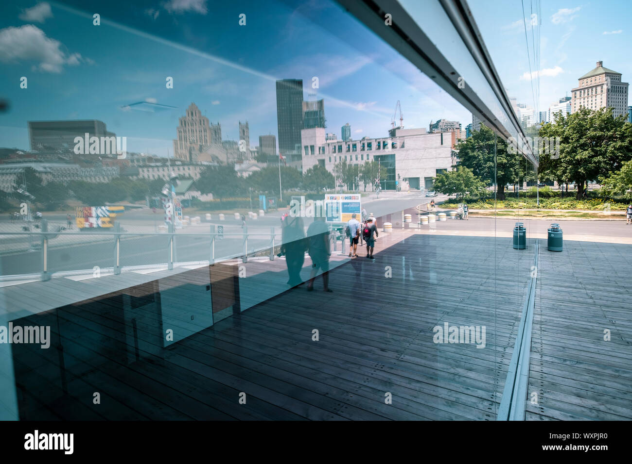 Montreal Cruise Terminal, Quebec Stock Photo