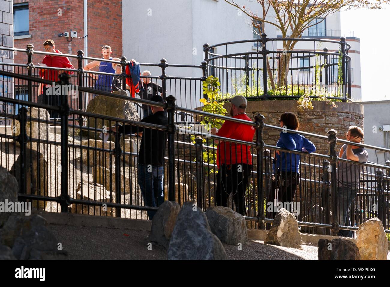 Cork, Ireland, 17th September, 2019. The Young Offenders in Blackpool