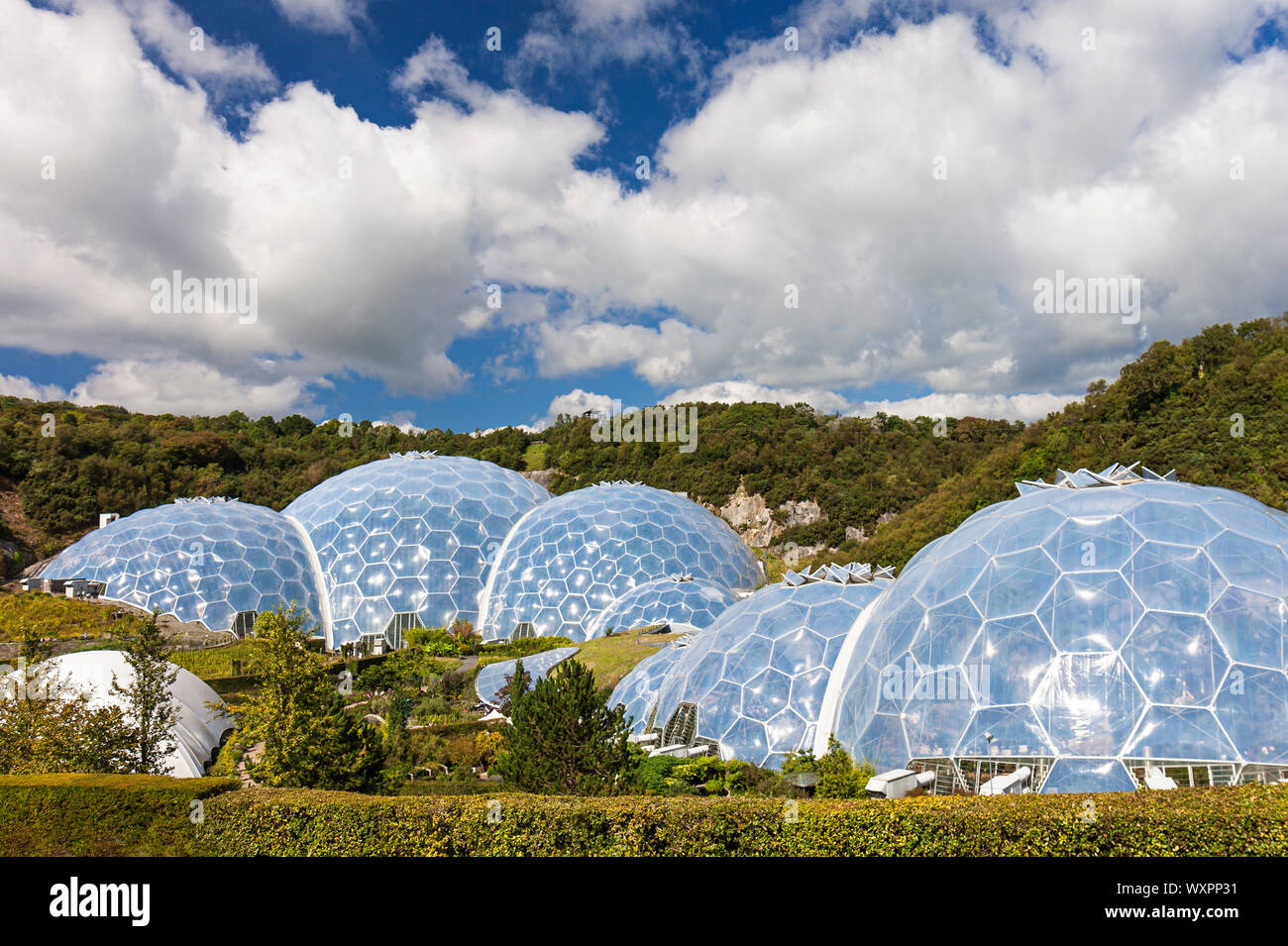 The Eden Project, Cornwall. Stock Photo
