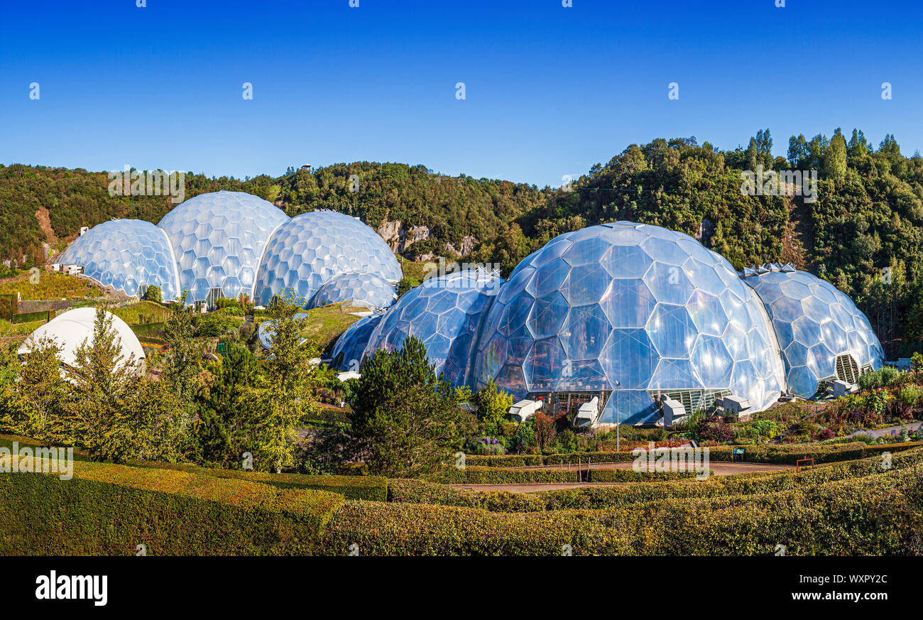 The Eden Project, Cornwall. Stock Photo