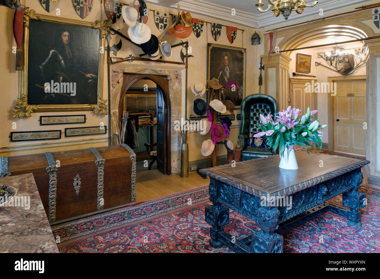 Sir Benjamin Slade, the 7th.baronet at his home, Maunsell House ...