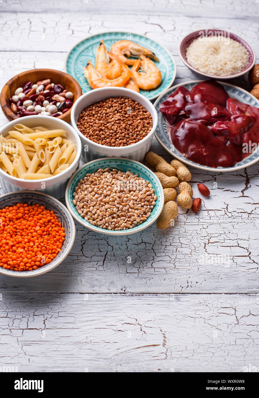 Natural products sources of copper Stock Photo Alamy