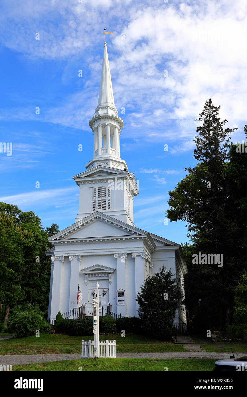First Church UCC.Sandwich.Cape Cod.Massachusetts.USA Stock Photo Alamy