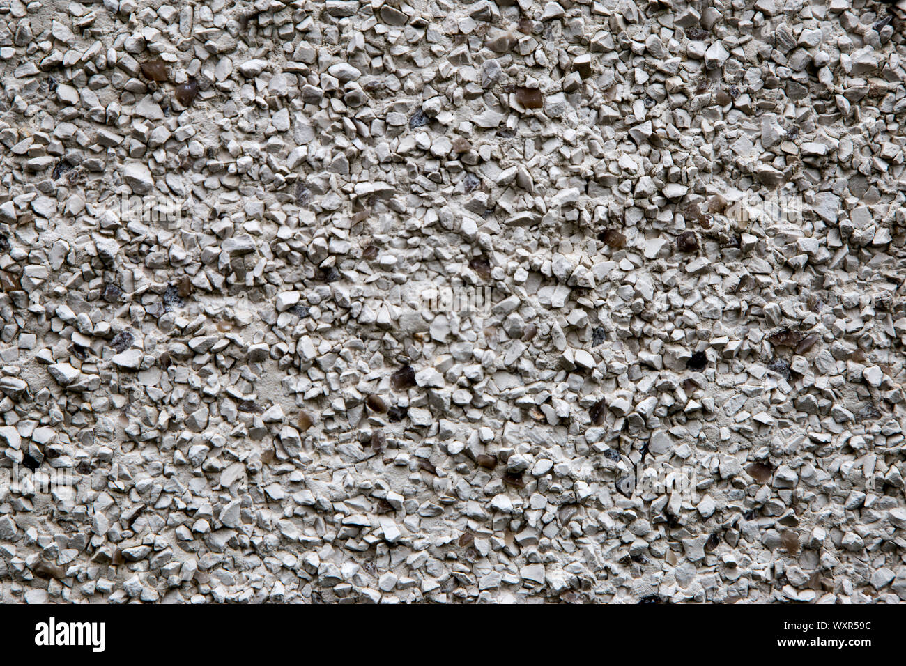 Cement roughcast modern house wall requiring painting Stock Photo Alamy