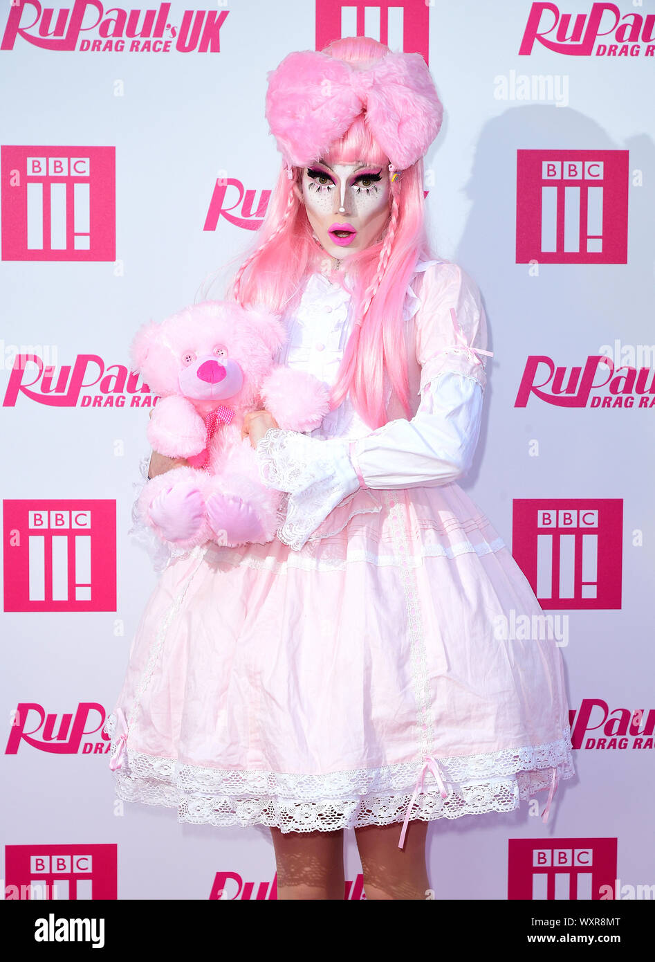 Scaredy Kat attending the RuPaul Drag race premiere, Bloomsbury ...